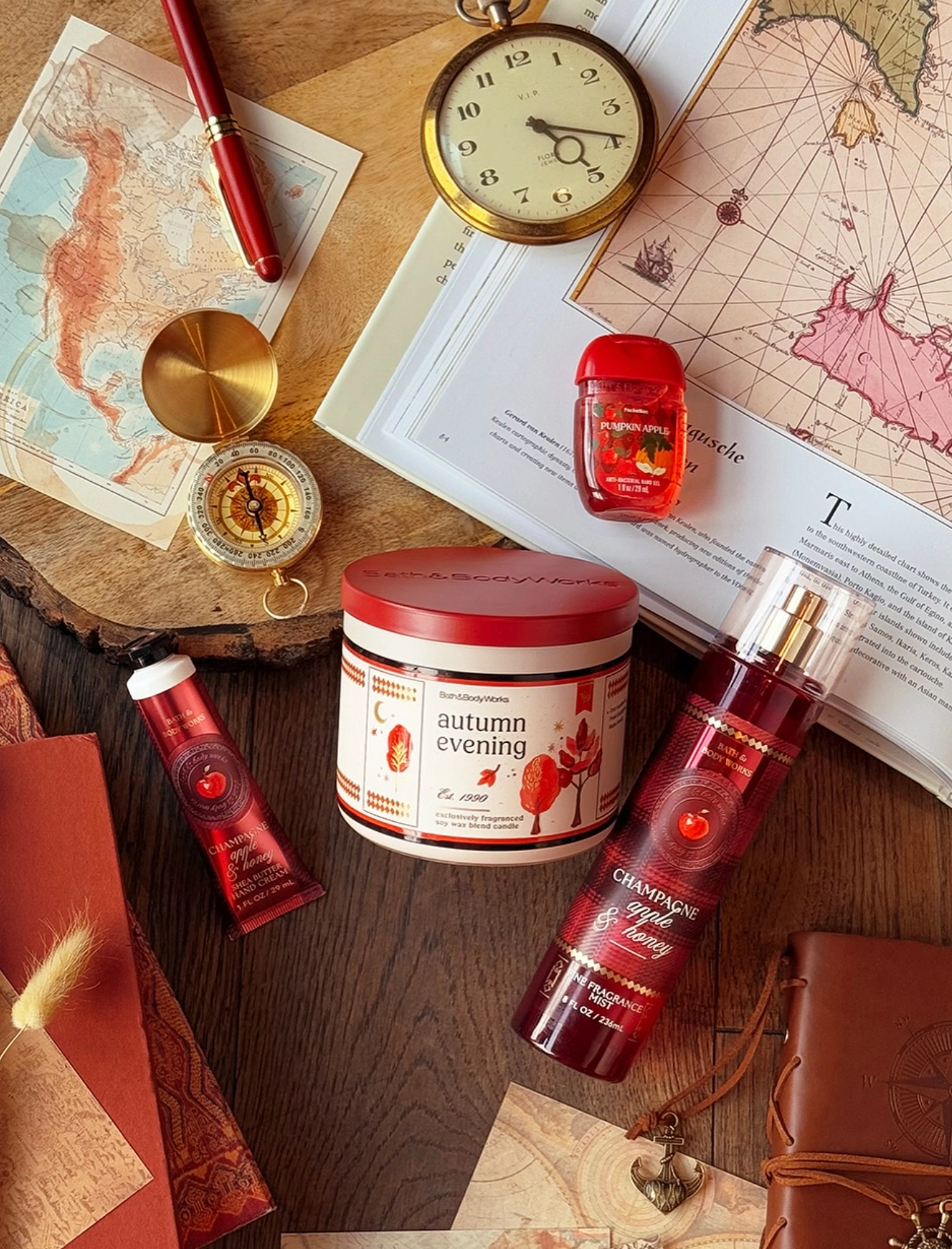 Bath and Body Works fall 2025 instagram campaign